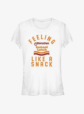 Maruchan Feeling Like Snack Girls T-Shirt