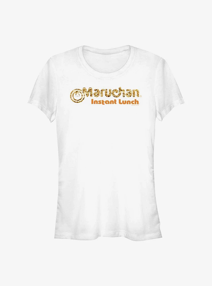 Maruchan Noodle Text Girls T-Shirt