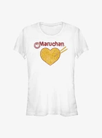 Maruchan Noodles Heart Girls T-Shirt