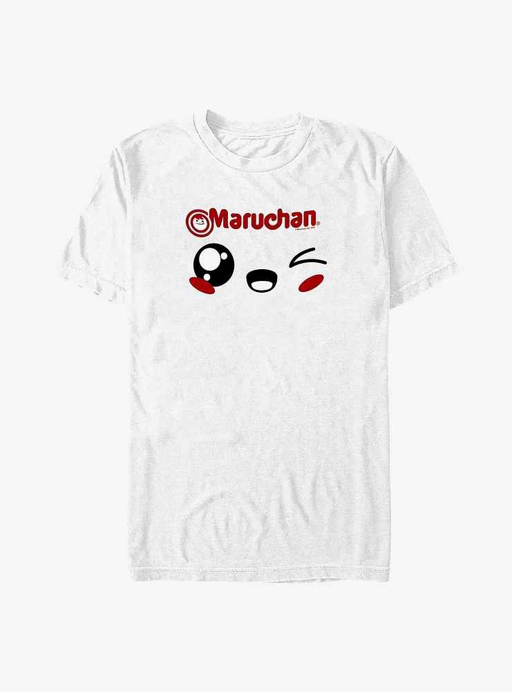 Maruchan Cute Wink Face T-Shirt