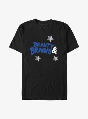 Disney Descendants Beauty And Brains Crown T-Shirt