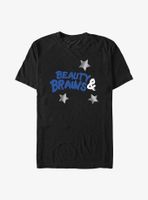 Disney Descendants Beauty And Brains Crown T-Shirt