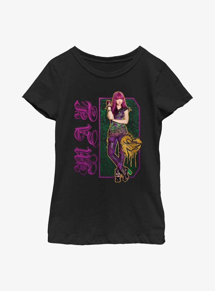 Disney Descendants Mal Solo Focus Youth Girls T-Shirt