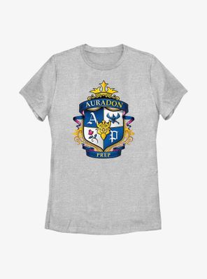 Disney Descendants Auradon Prep Crest Womens T-Shirt