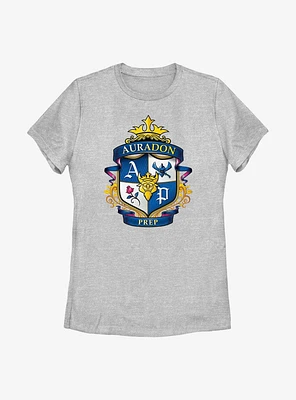 Disney Descendants Auradon Prep Crest Womens T-Shirt