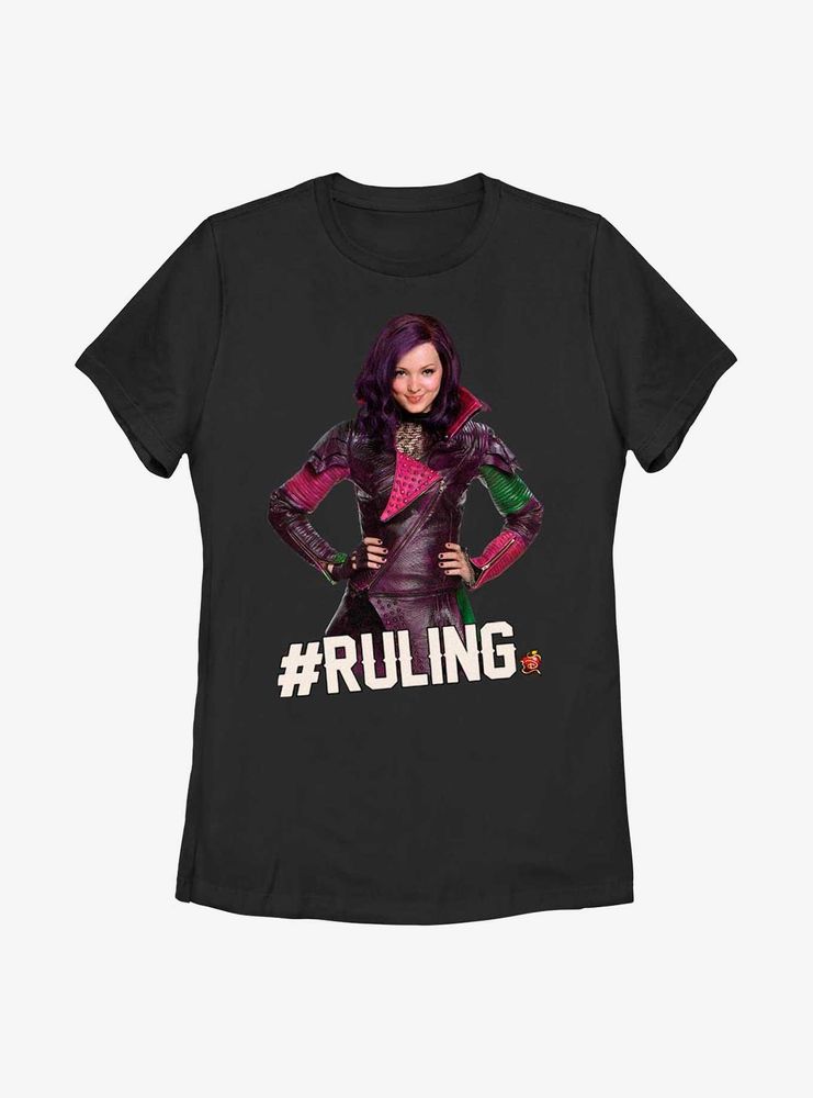 Disney Descendants Hashtag Ruling Womens T-Shirt