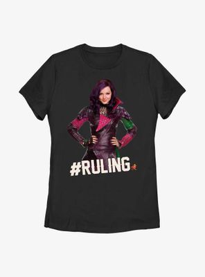 Disney Descendants Hashtag Ruling Womens T-Shirt