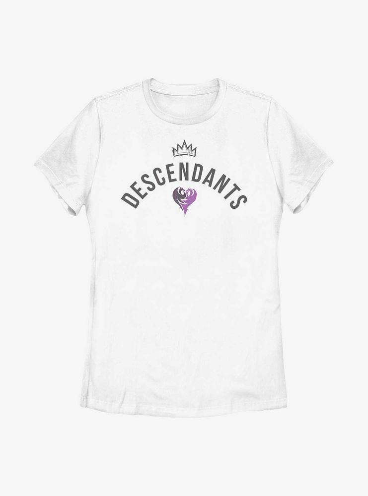 Disney Descendants Dragon Heart Logo Womens T-Shirt