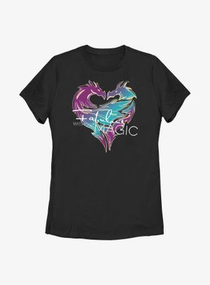 Disney Descendants Fabulous Without Magic Womens T-Shirt