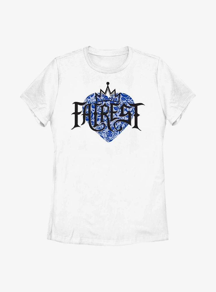 Disney Descendants Fairest Crown Womens T-Shirt