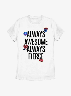 Disney Descendants Fierce And Awesome Womens T-Shirt