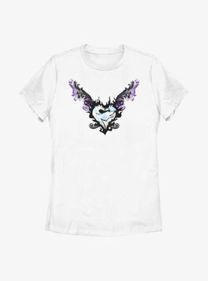 Disney Descendants Mal Dragon Heart Womens T-Shirt