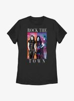 Disney Descendants Rock The Town Womens T-Shirt