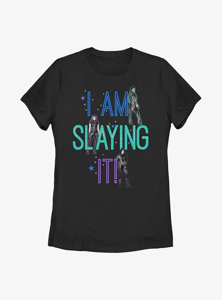 Disney Descendants Slaying It Womens T-Shirt