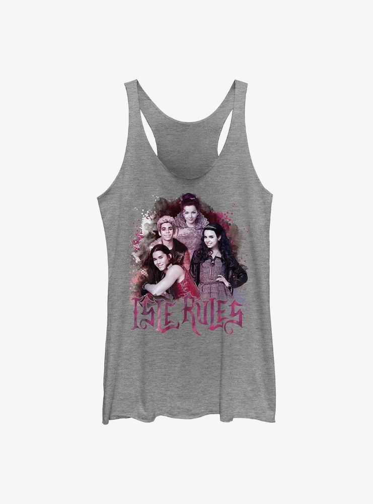 Disney Descendants Group Isle Rules Womens Tank Top