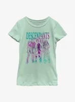 Disney Descendants Sketch Group Youth Girls T-Shirt