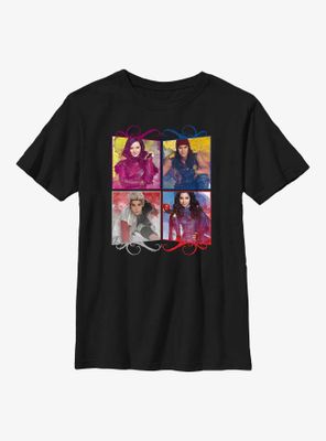 Disney Descendants Four Evil Boxes Youth T-Shirt