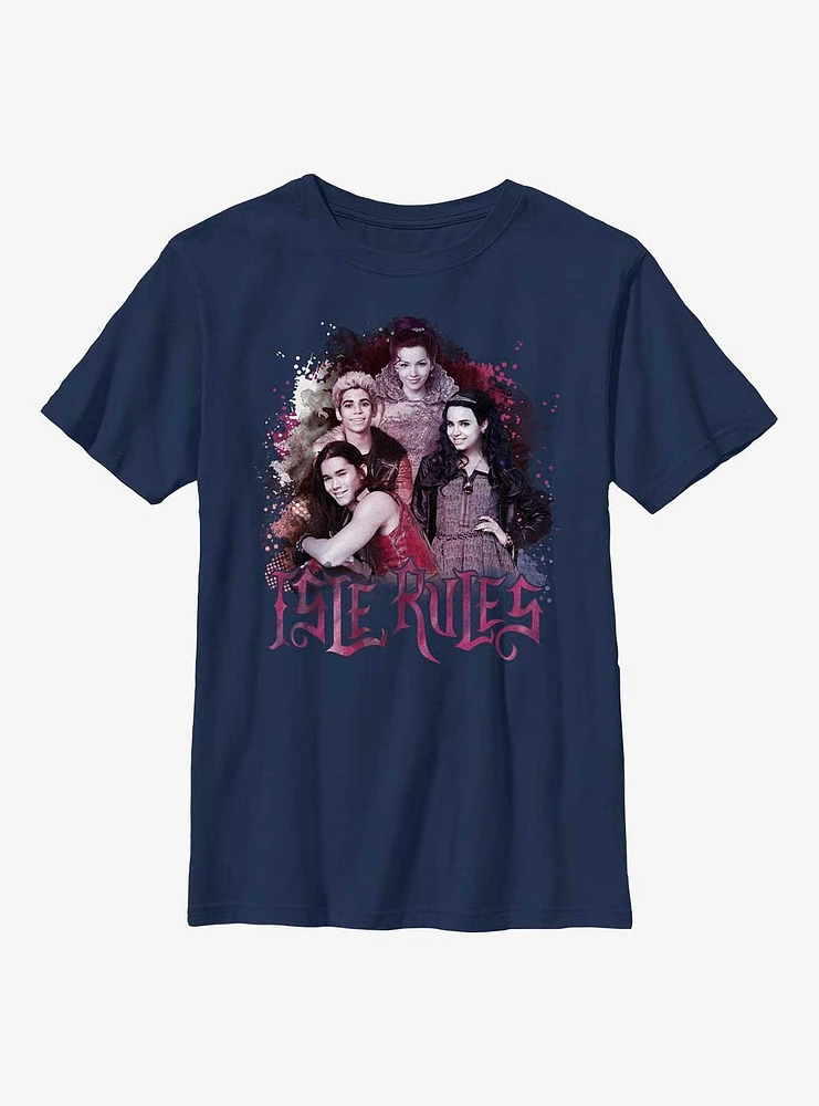 Disney Descendants Group Isle Rules Youth T-Shirt
