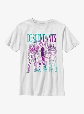 Disney Descendants Sketch Group Youth T-Shirt