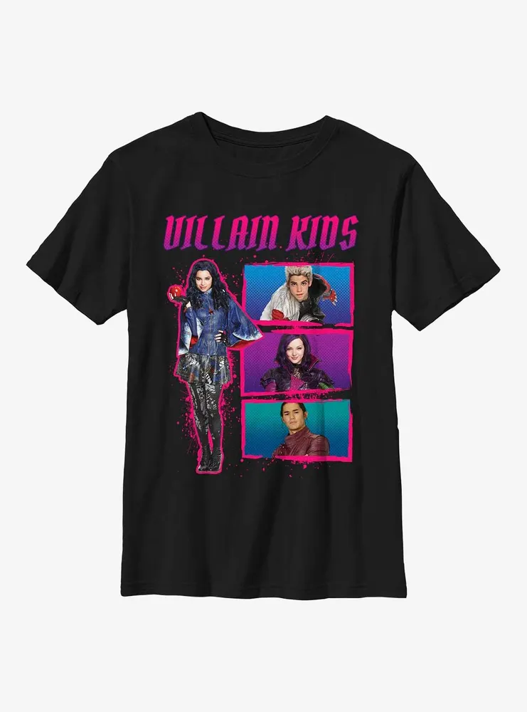 Disney Descendants Villain Kids Box Up Youth T-Shirt