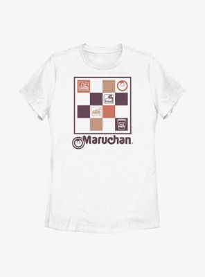 Maruchan Checkered Womens T-Shirt