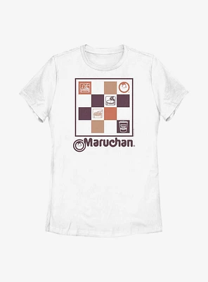 Maruchan Checkered Womens T-Shirt