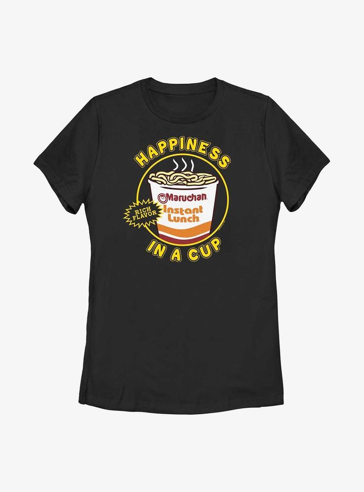 Maruchan Happiness A Cup Womens T-Shirt