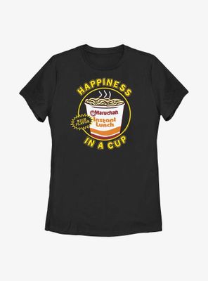 Maruchan Happiness A Cup Womens T-Shirt