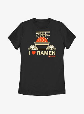 Maruchan Heart Ramen 4Eva Womens T-Shirt
