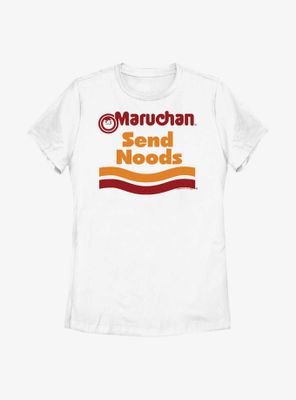Maruchan Logo Send Noods Womens T-Shirt