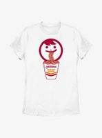 Maruchan Face Eating Ramen Womens T-Shirt