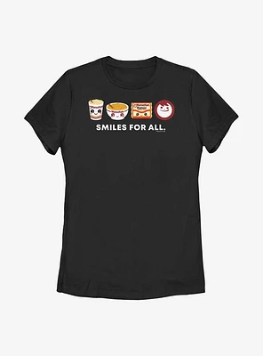 Maruchan Kawaii Icon Lineup Womens T-Shirt