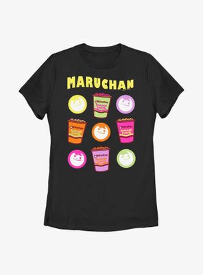 Maruchan Neon Icons Womens T-Shirt