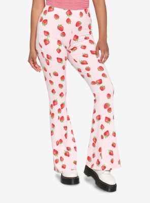 Strawberry Flare Pants