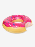 Giant Pink Frosted Donut Pool Float