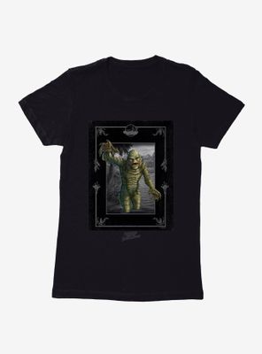 Universal Monsters Creature From The Black Lagoon Out Water Womens T-Shirt