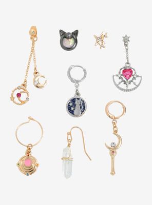 Sailor Moon Celestial Mix and Match Earring Set - BoxLunch Exclusive