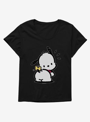 Pochacco Butterfly Bop Womens T-Shirt Plus