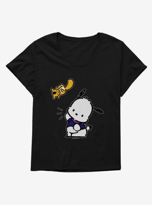 Pochacco Flying Mon-Mon Womens T-Shirt Plus