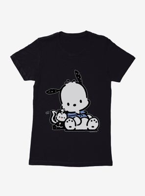 Pochacco Friend Hugs Womens T-Shirt