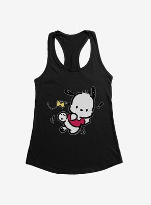 Pochacco Butterfly Chase Womens Tank Top