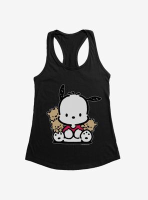 Pochacco Sitting With Friends Womens Tank Top