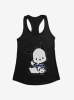 Pochacco Waving Womens Tank Top