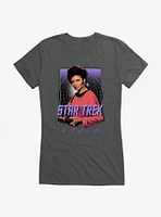 Star Trek Nyota Uhura Portrait Girls T-Shirt
