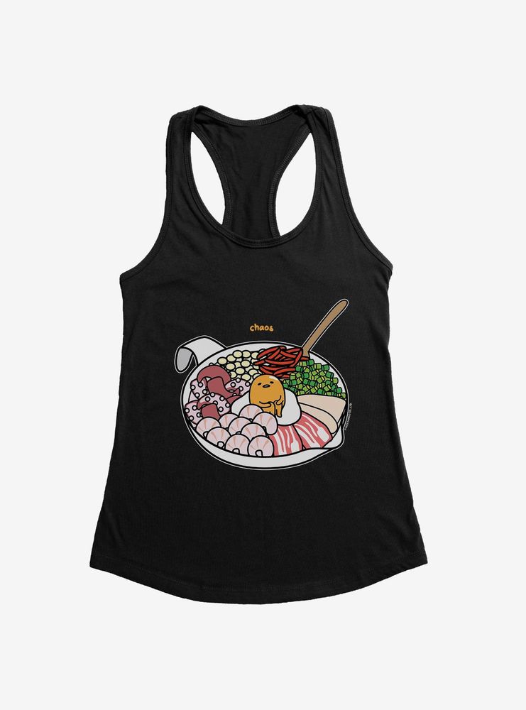 Gudetama Chaos Womens Tank Top