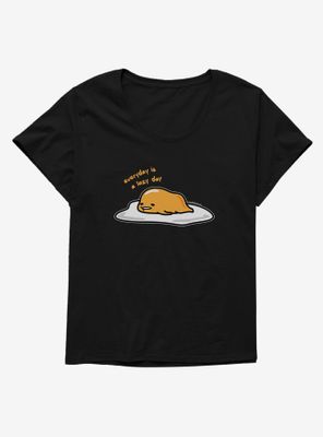 Gudetama Everyday Is A Lazy Day Womens T-Shirt Plus