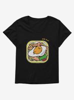 Gudetama Gude Bowl Womens T-Shirt Plus