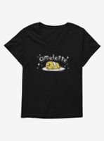 Gudetama Omelette Womens T-Shirt Plus