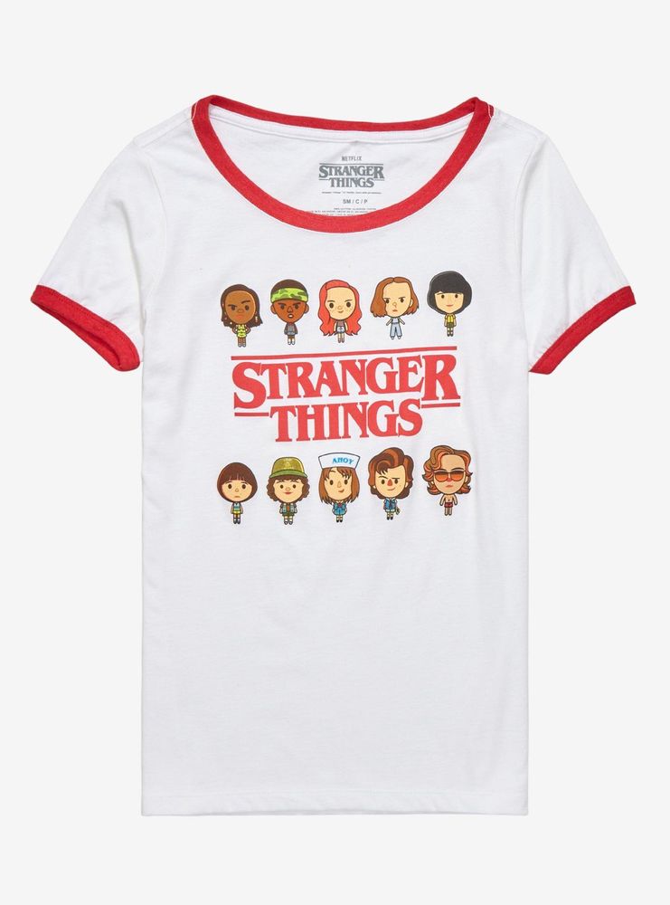 hot topic stranger things t shirt