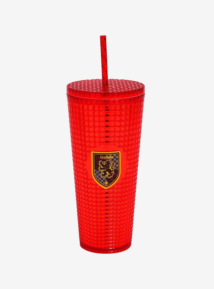 Harry Potter Gryffindor Red Textured Acrylic Travel Cup